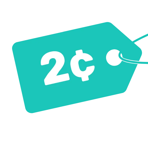 2 cents SMS Service